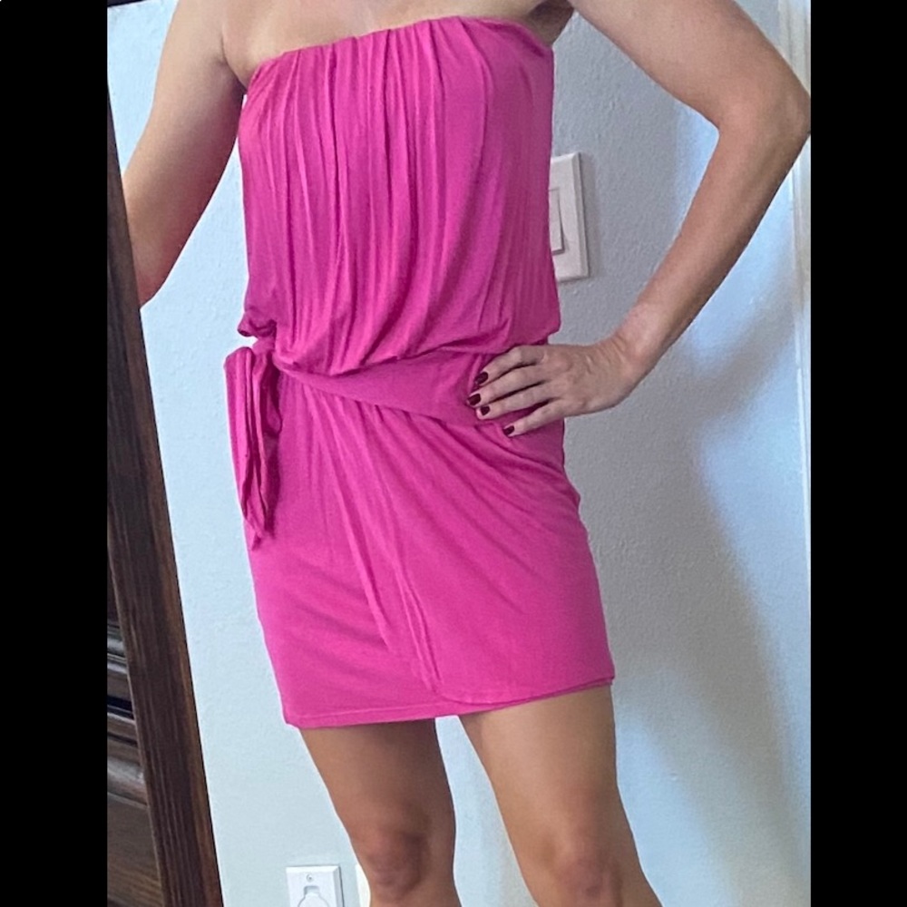 Ella Moss strapless knit casual dress